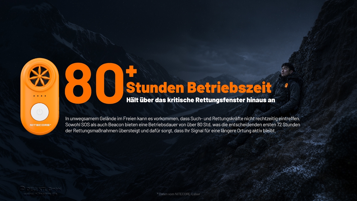 Nitecore elektronisches Notsignalgerät NWE10