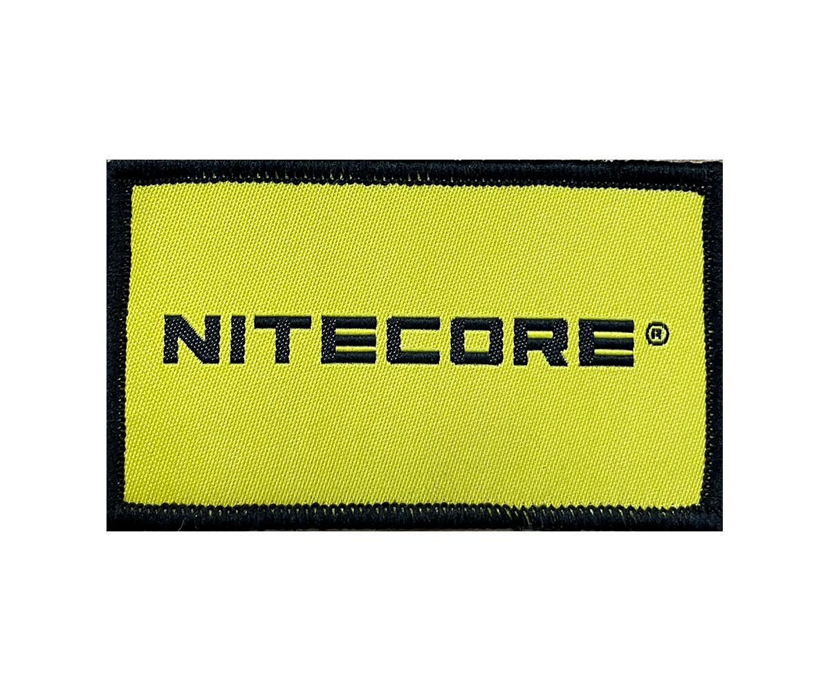 Nitecore Patch mit Klettrücken