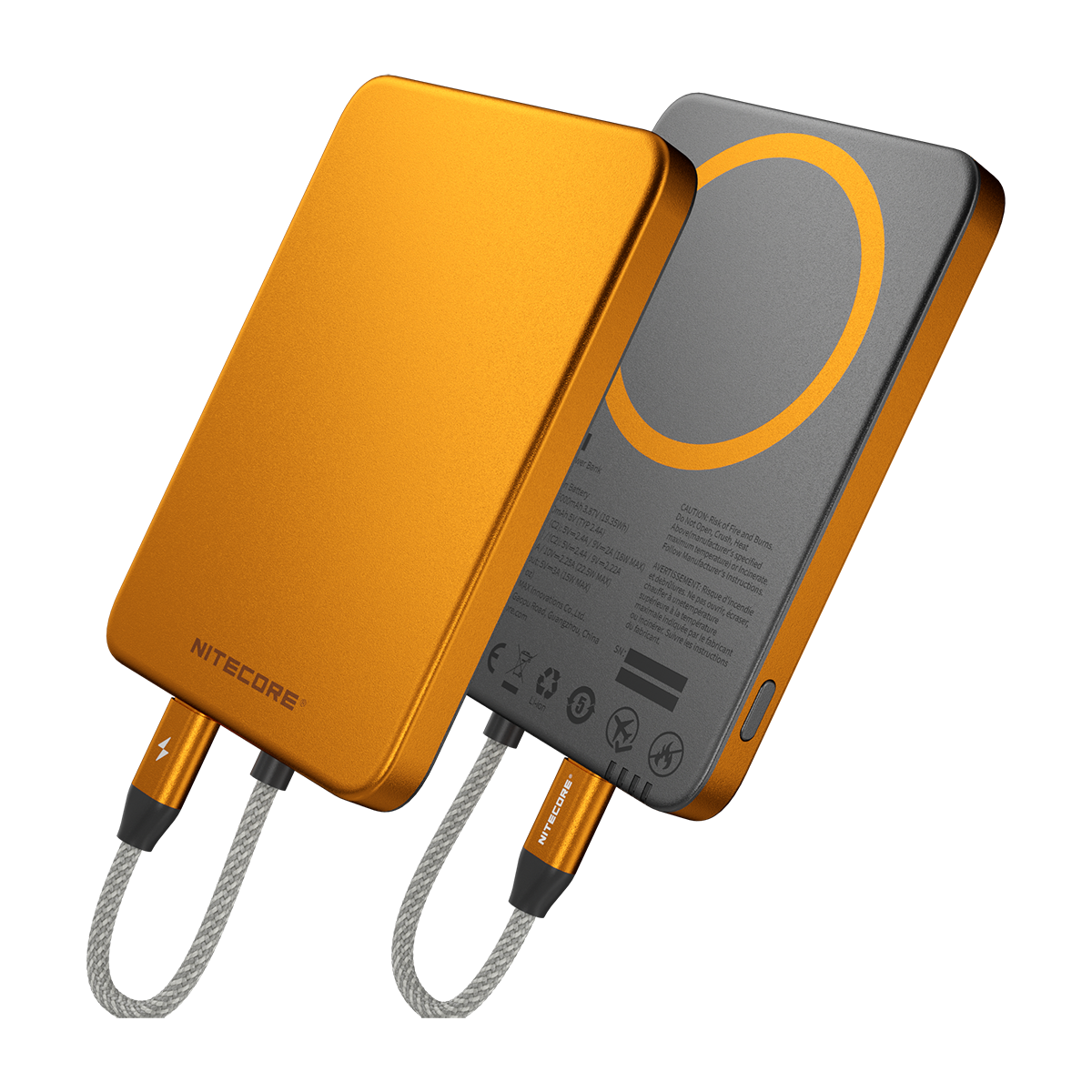 Nitecore Powerbank POCKET5 - 5000mAh, orange