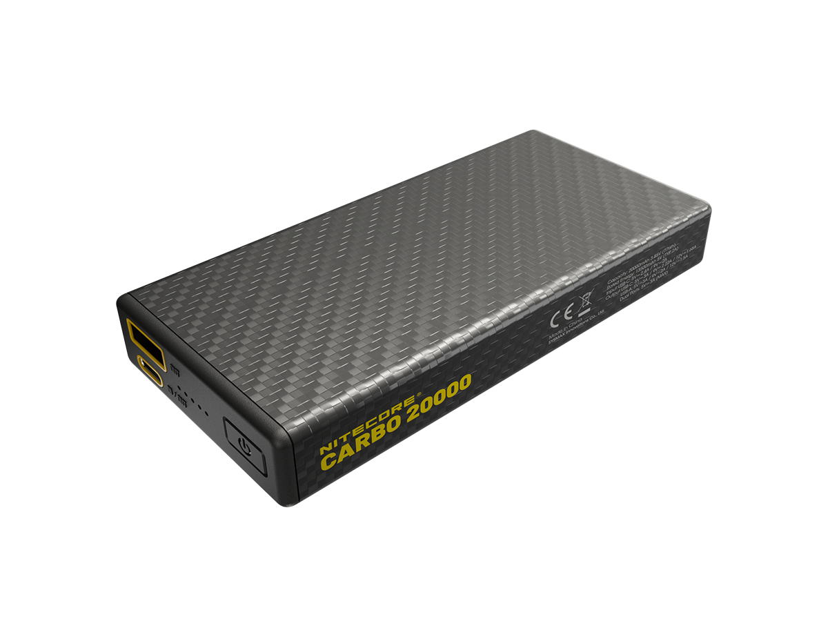 Nitecore Powerbank CARBO20000 - 20000mAh