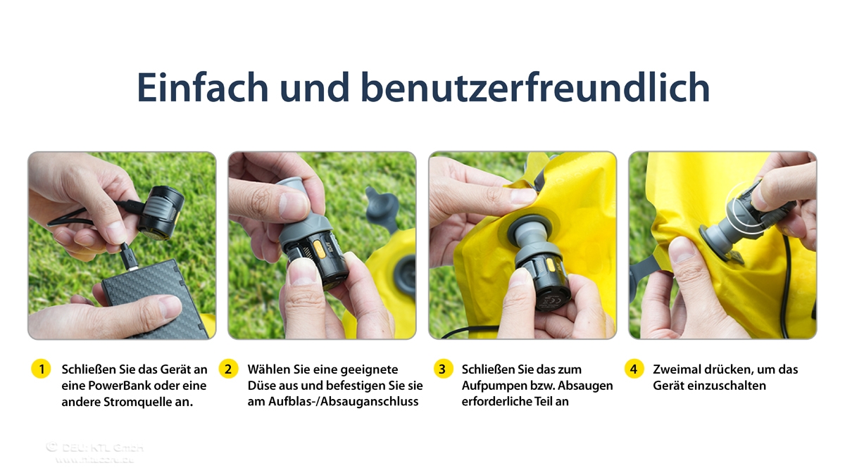 Nitecore AP01 - Minipumpe