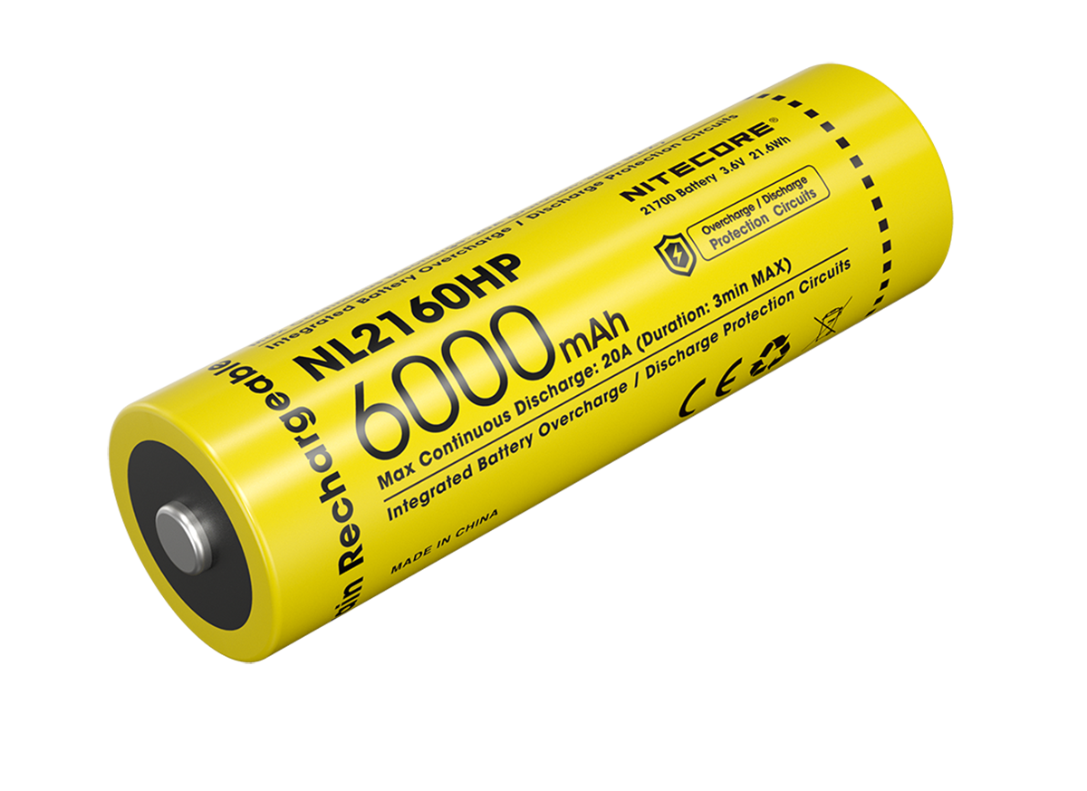 Nitecore LI-Ion Akku 21700, 6000mAH, NL2160HP