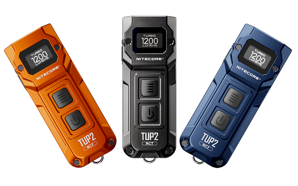 Nitecore TUP2 - 1200 Lumen, MCT, OLED