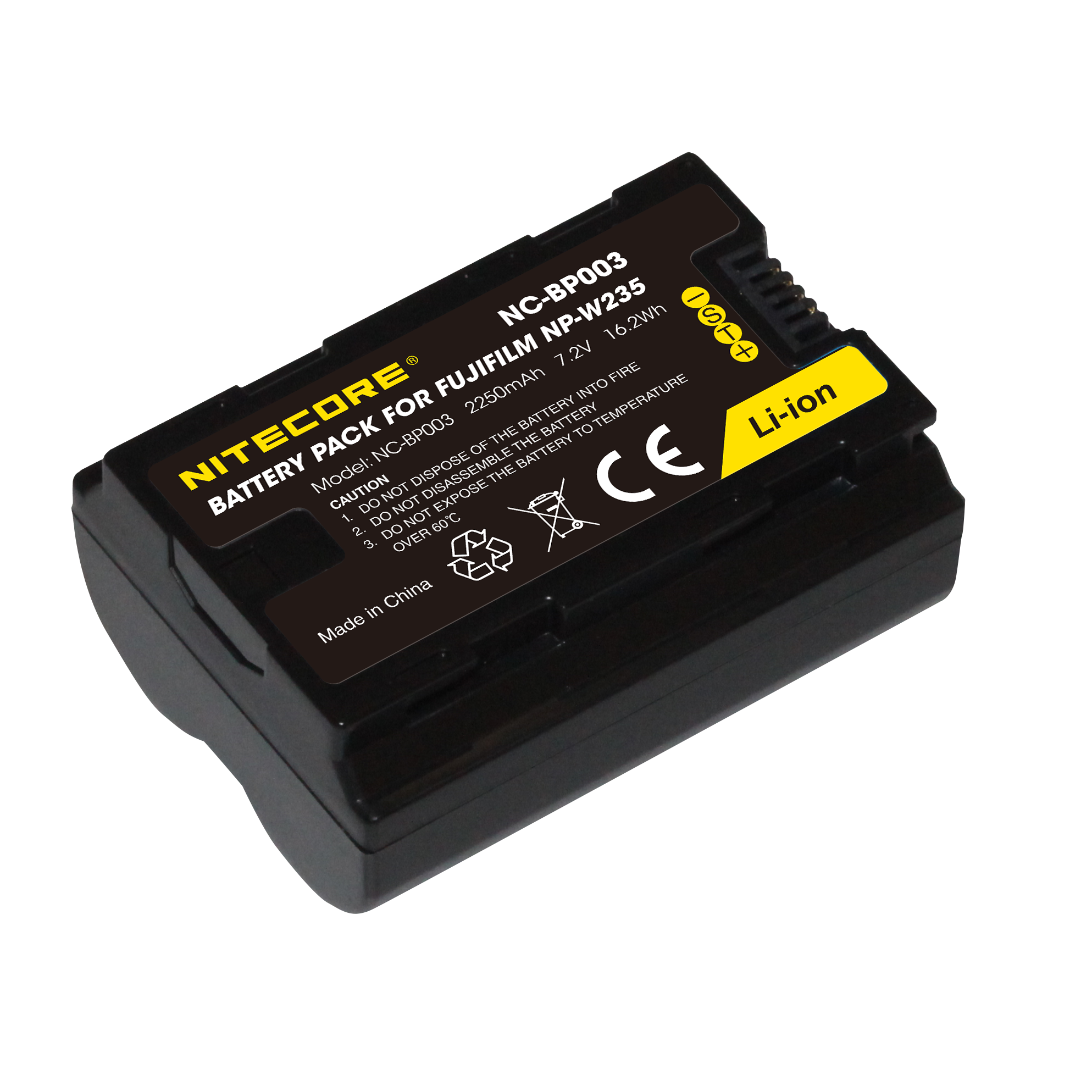 Nitecore NP-W235 Kamera Akku für Fujifilm