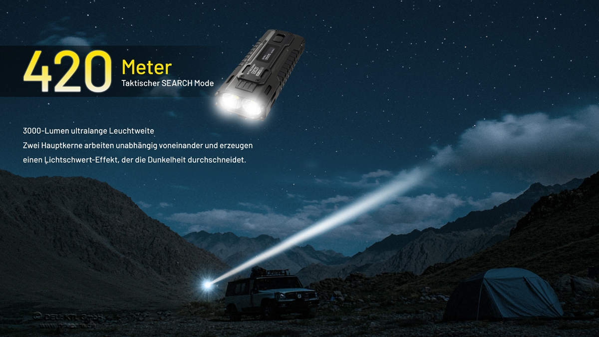 Nitecore EDC37 - 8000 Lumens