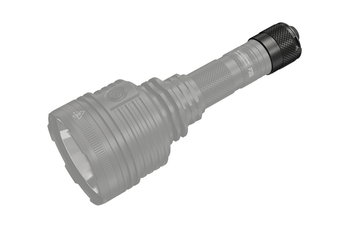 Leistungsstarke taktische Taschenlampe mit einstellbarer Helligkeit und langlebigem Design.
