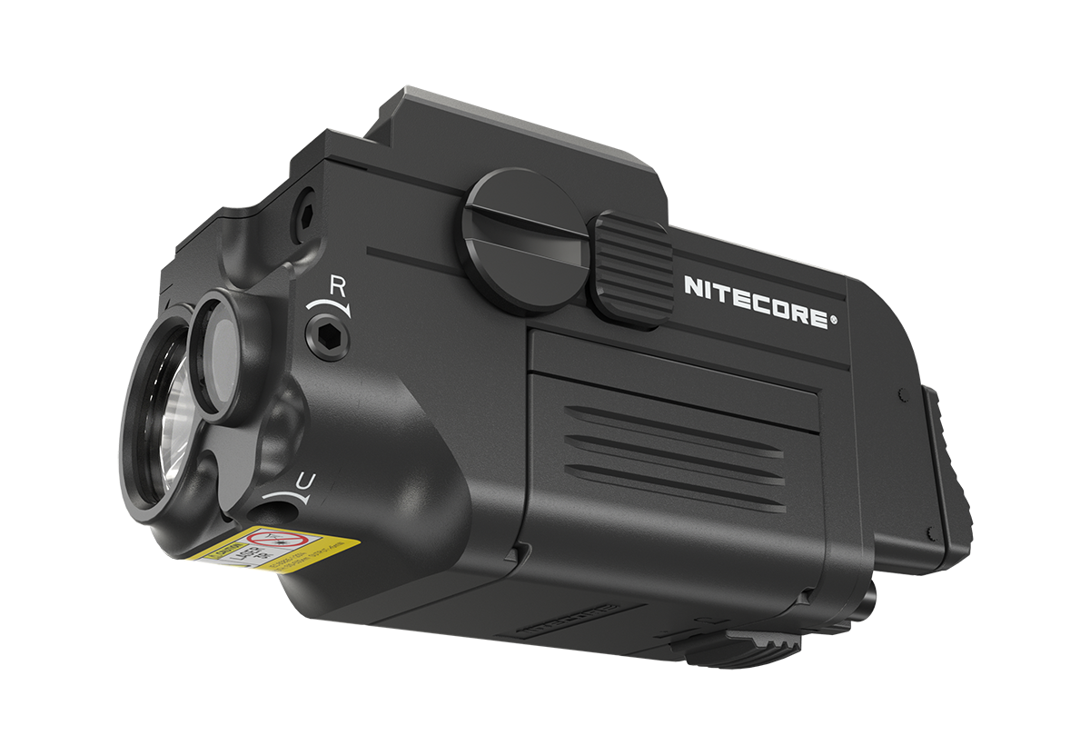 Nitecore Waffenleuchte NPL25 mit grünem Laser