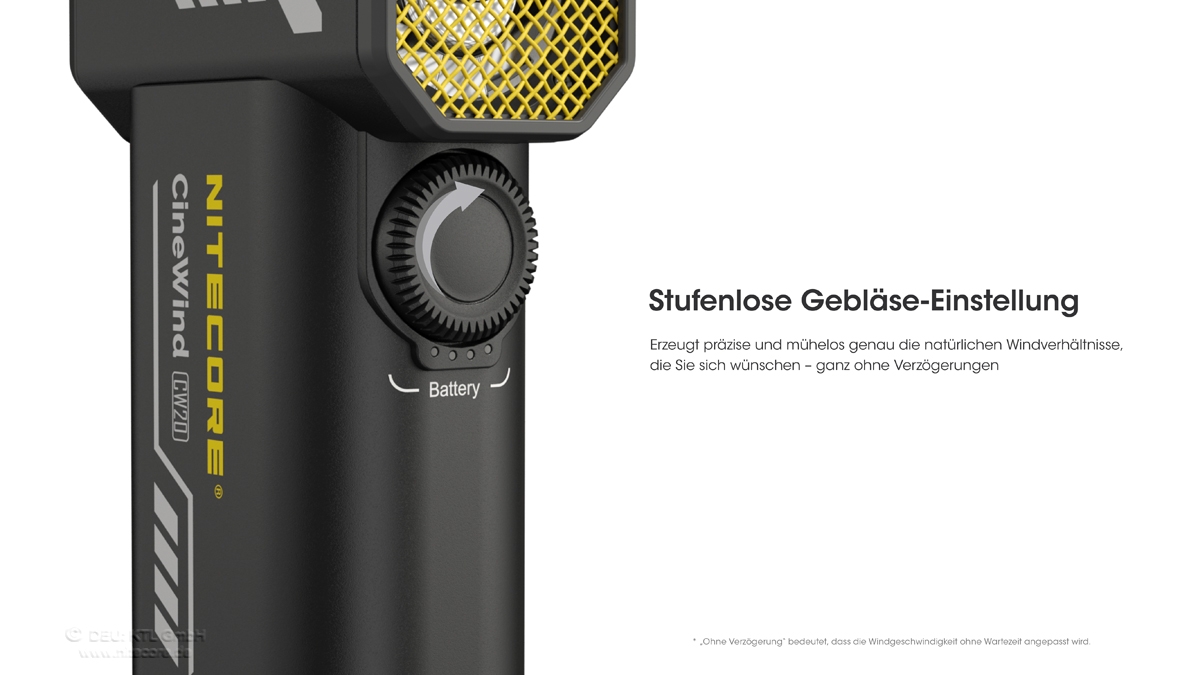 Nitecore Cine Wind CW20