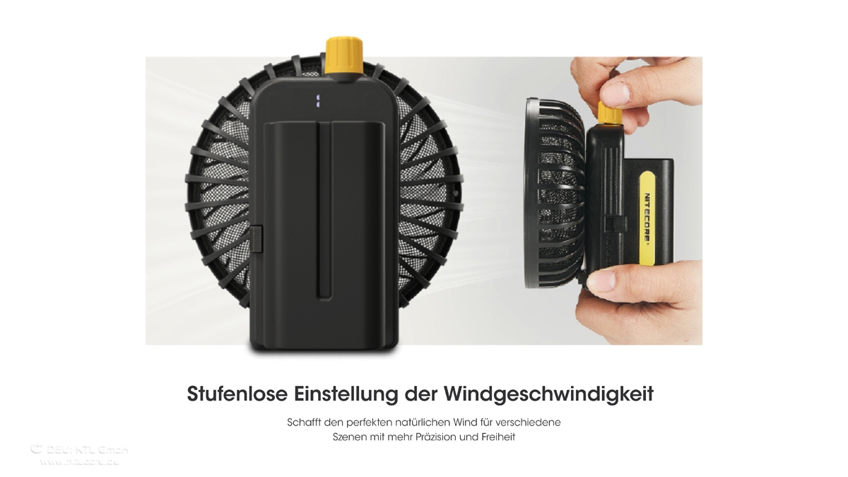 Nitecore Cine Wind CW10