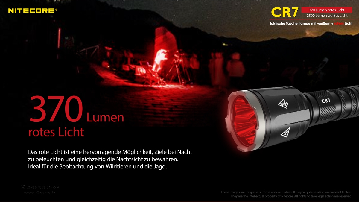 Nitecore CR7 Chameleon
