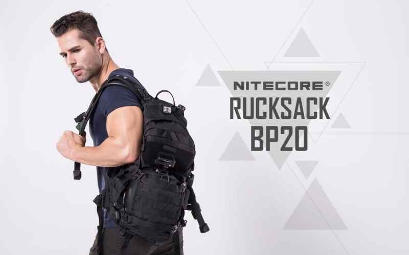 Nitecore BP20, schwarz