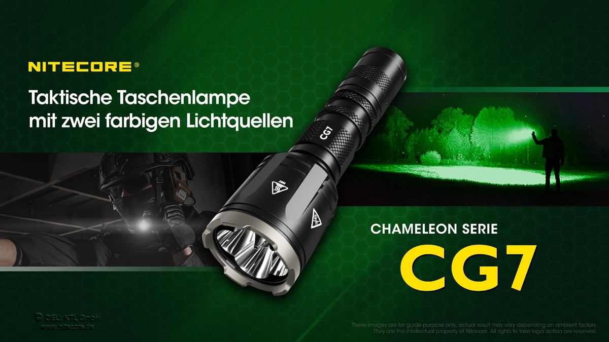 Nitecore CG7 Chameleon