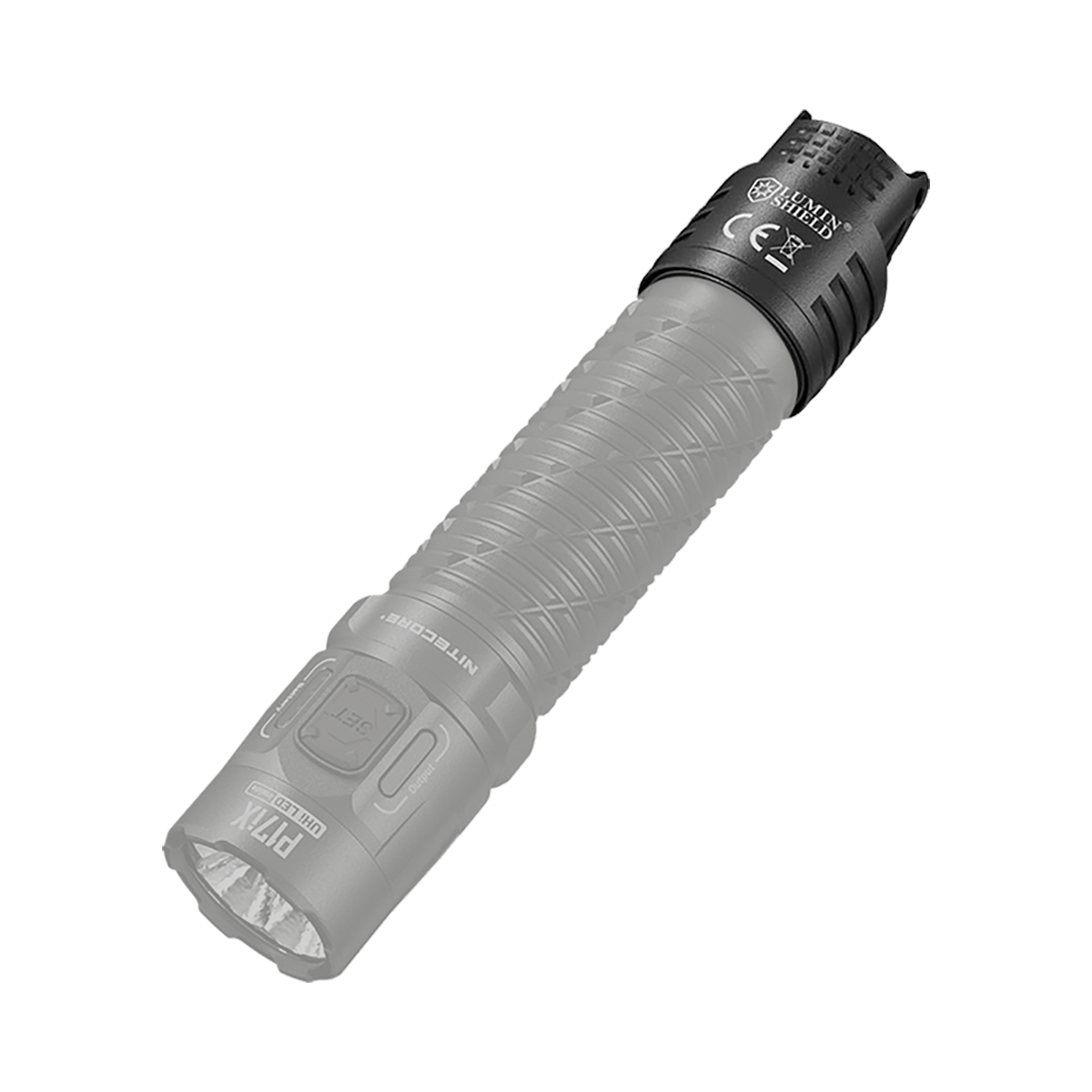 Hochleistungstaschenlampe mit ergonomischem Design und leistungsstarkem LED-Licht für Outdoor-Aktivitäten.