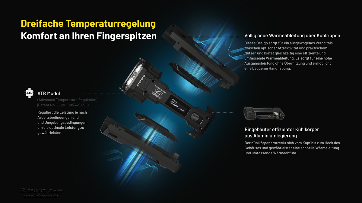 Nitecore EDC37 - 8000 Lumens