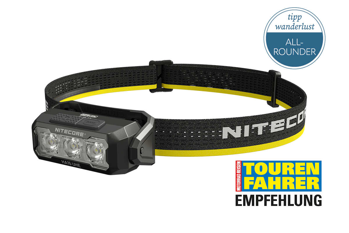Nitecore HA15 UHE - 400 Lumen, NL1411R