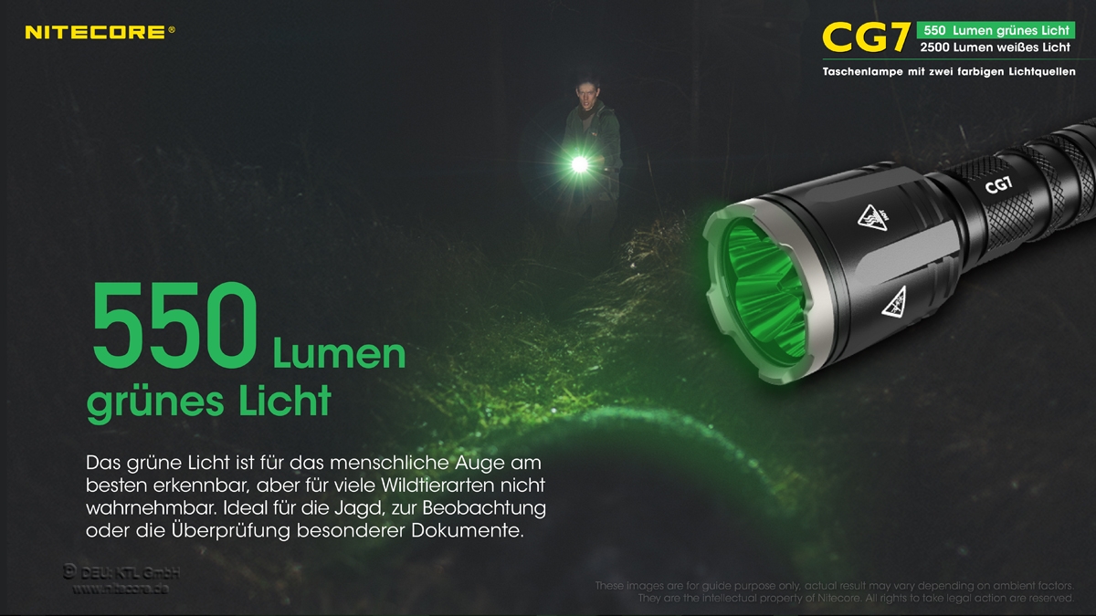 Nitecore CG7 Chameleon