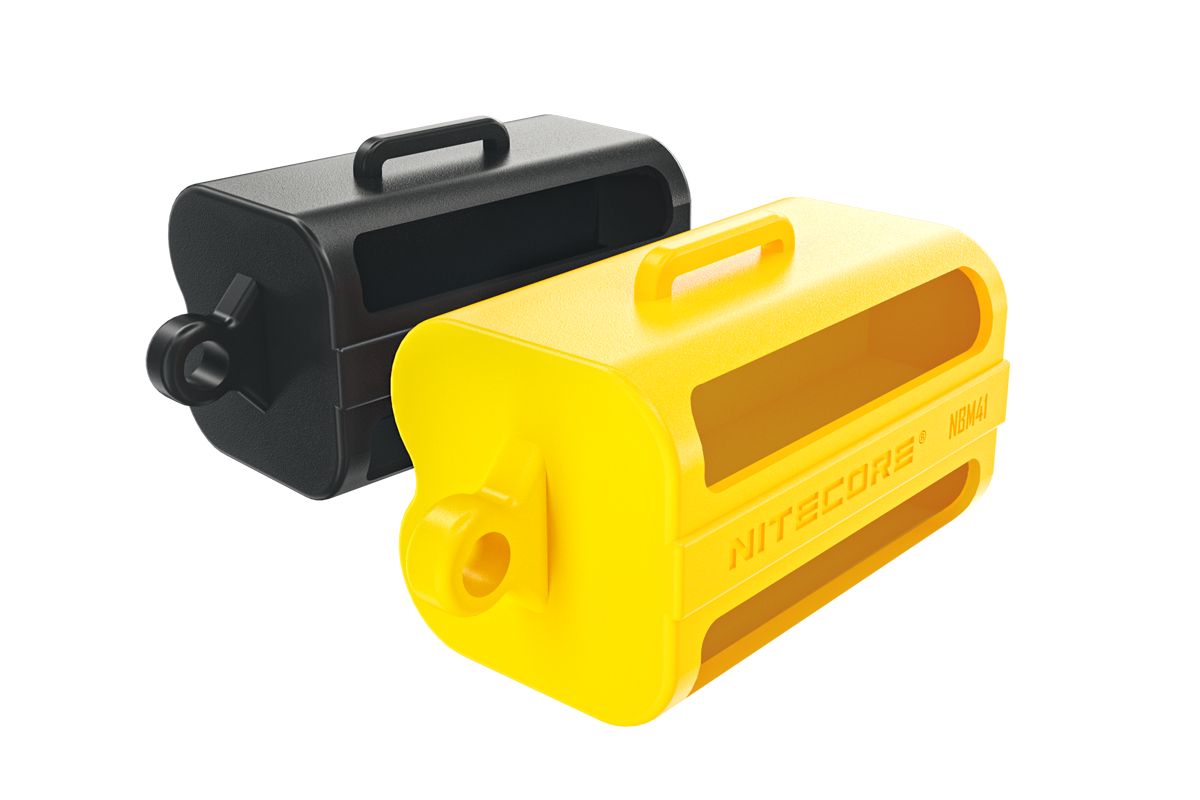 Nitecore Batteriemagazin NBM41, gelb