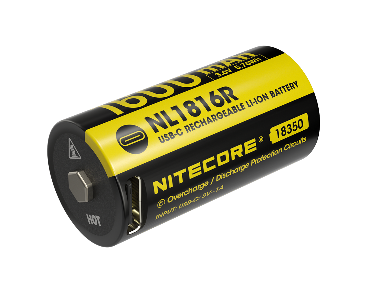 Nitecore Li-Ion Akku 1600mAh, NL1816R