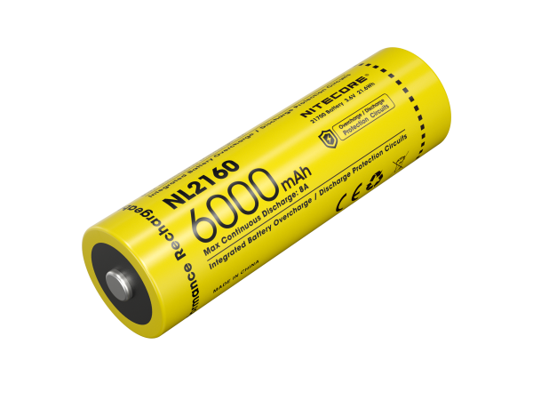 Nitecore LI-Ion Akku 21700, 6000mAH, NL2160