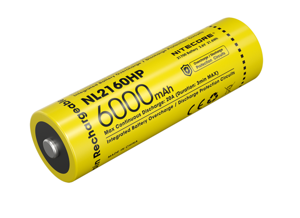 Nitecore LI-Ion Akku 21700, 6000mAH, NL2160HP