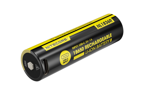 Nitecore Li-Ion Akku Typ 18650 - 3600mAh - NL1836R