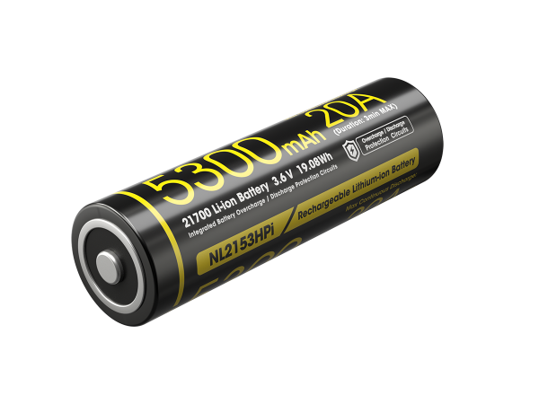 Nitecore Li-Ion Akku 21700, 5300mAh, NL2153HPi