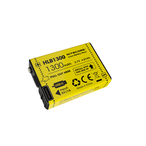 Nitecore Li-Ion Akku HLB1300 für UT27