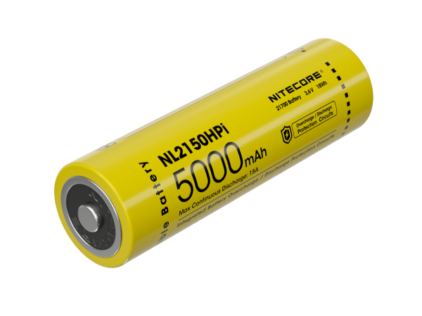 Nitecore Li-Ion Akku 21700, 5000mAh, NL2150HPi