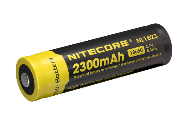 Nitecore Li-Ion Akku Typ 18650 - 2300mAh - NL1823